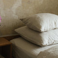100% natural linen pillowcase, envelope closure linen pillow cover in 20x20, 26x26, 16x16 and other custom sizes, bed linen, cushion case